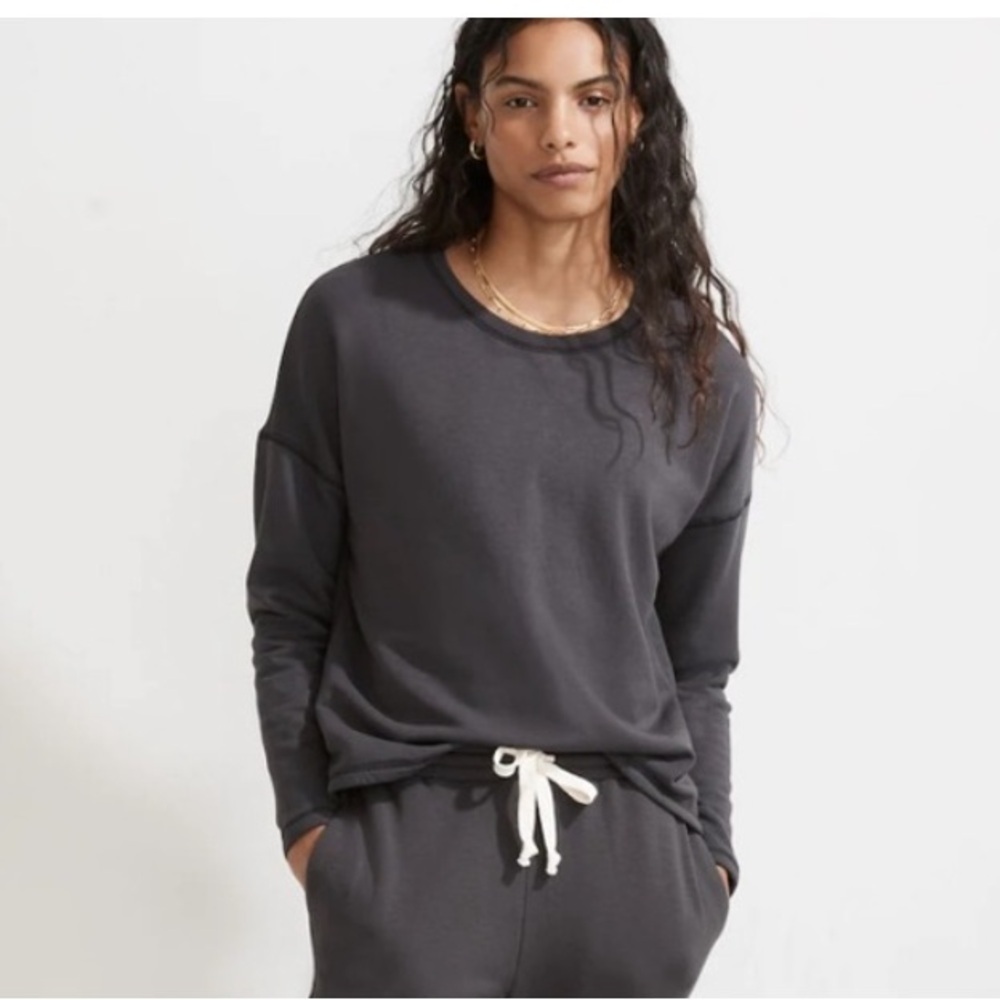 Madewell Superbrushed Easygoing Sweatshirt Size XXS - Picture 1 of 5